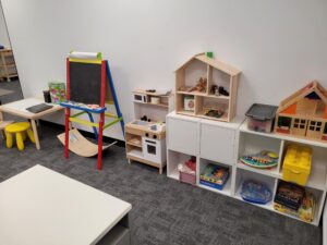 The children’s therapy room at Your Mind Matters