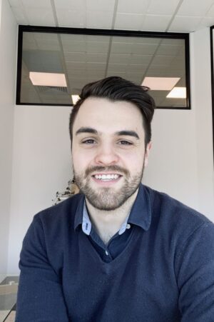Steven Andritsos smiling in a portrait